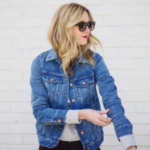 Madewell Jean Jacket in Pinter Wash